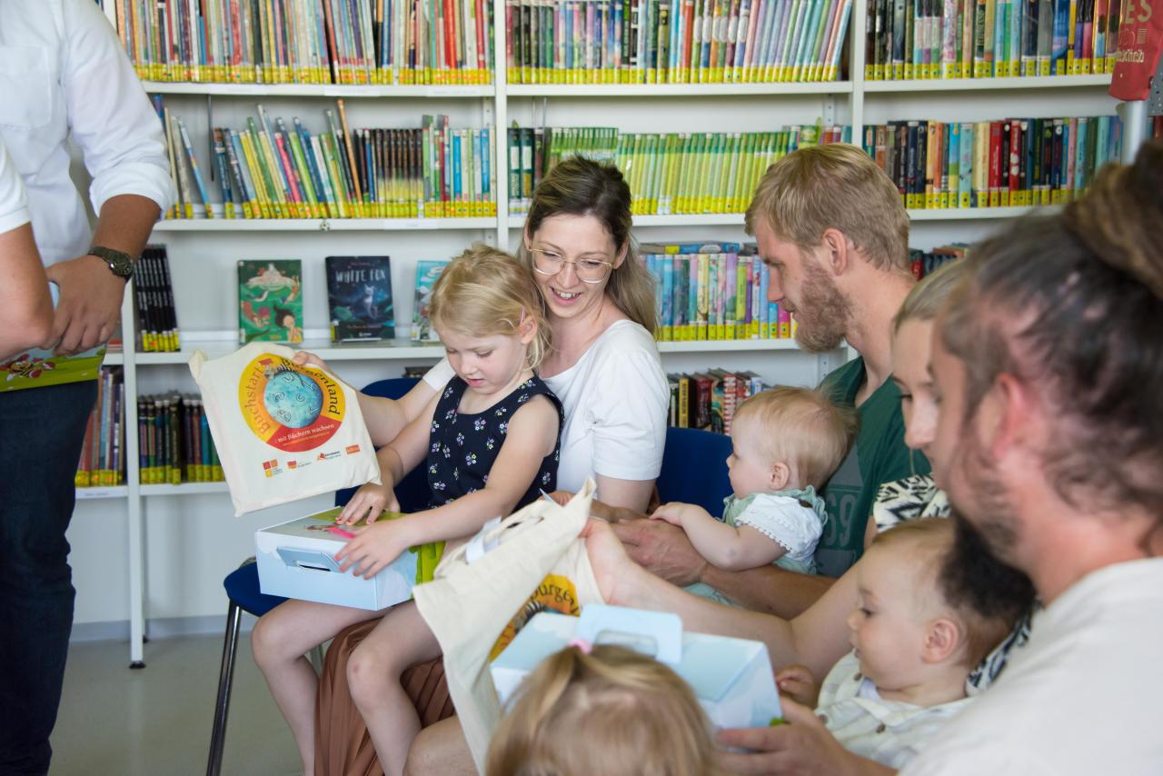 Baby-Empfang Buchstart Burgenland