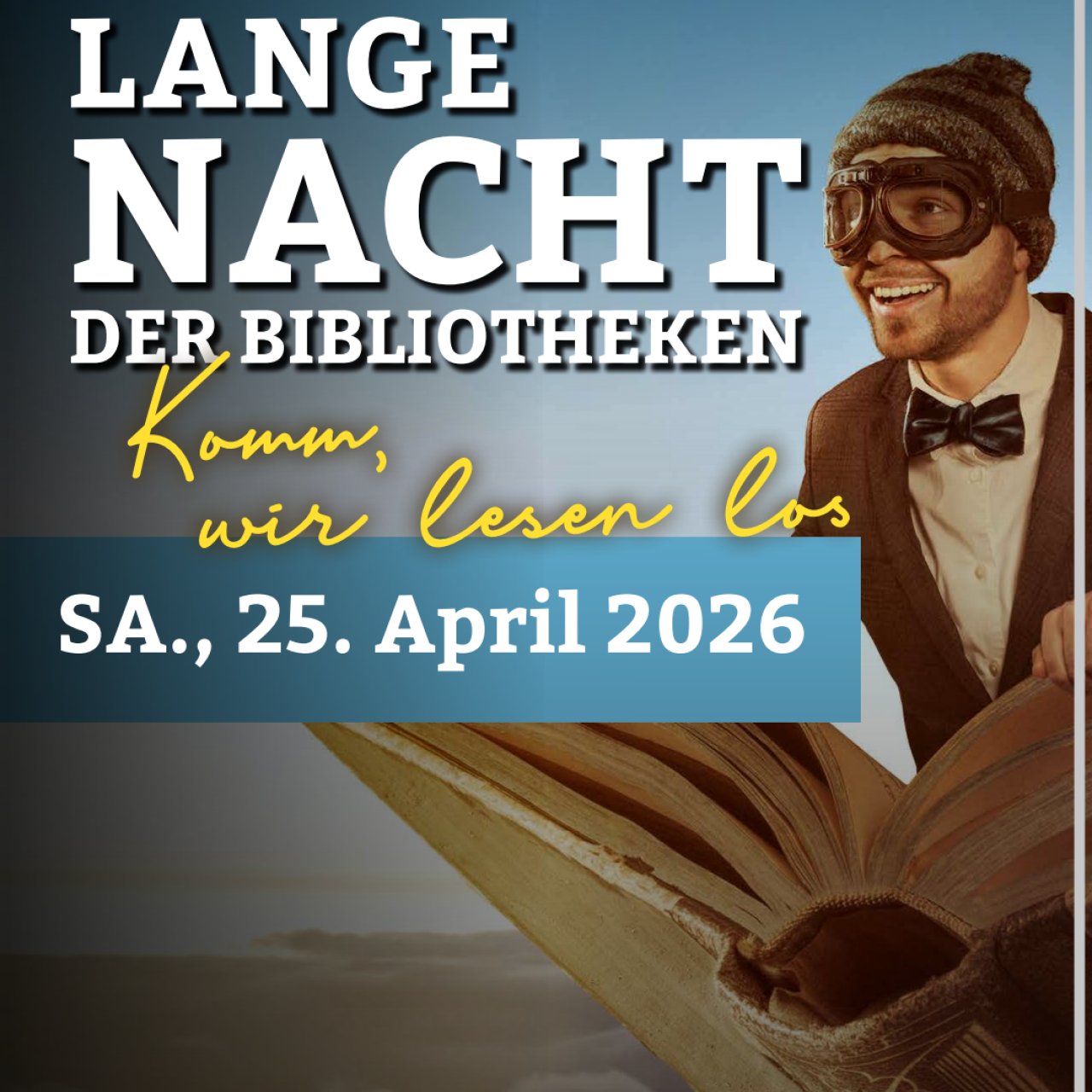 Lange Nacht der Bibliotheken Burgenland Poster